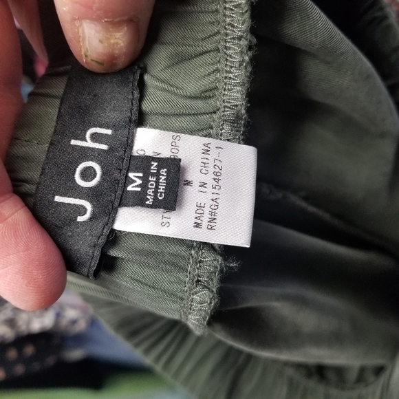 JOH cargo cupro rayon jogger pants - Picture 9 of 10